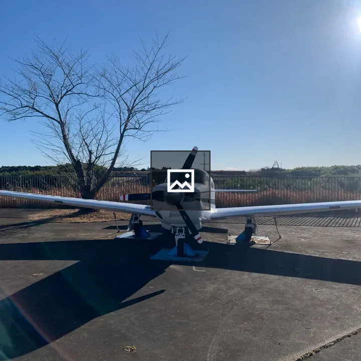 Mooney M20 outdoor display aircraft