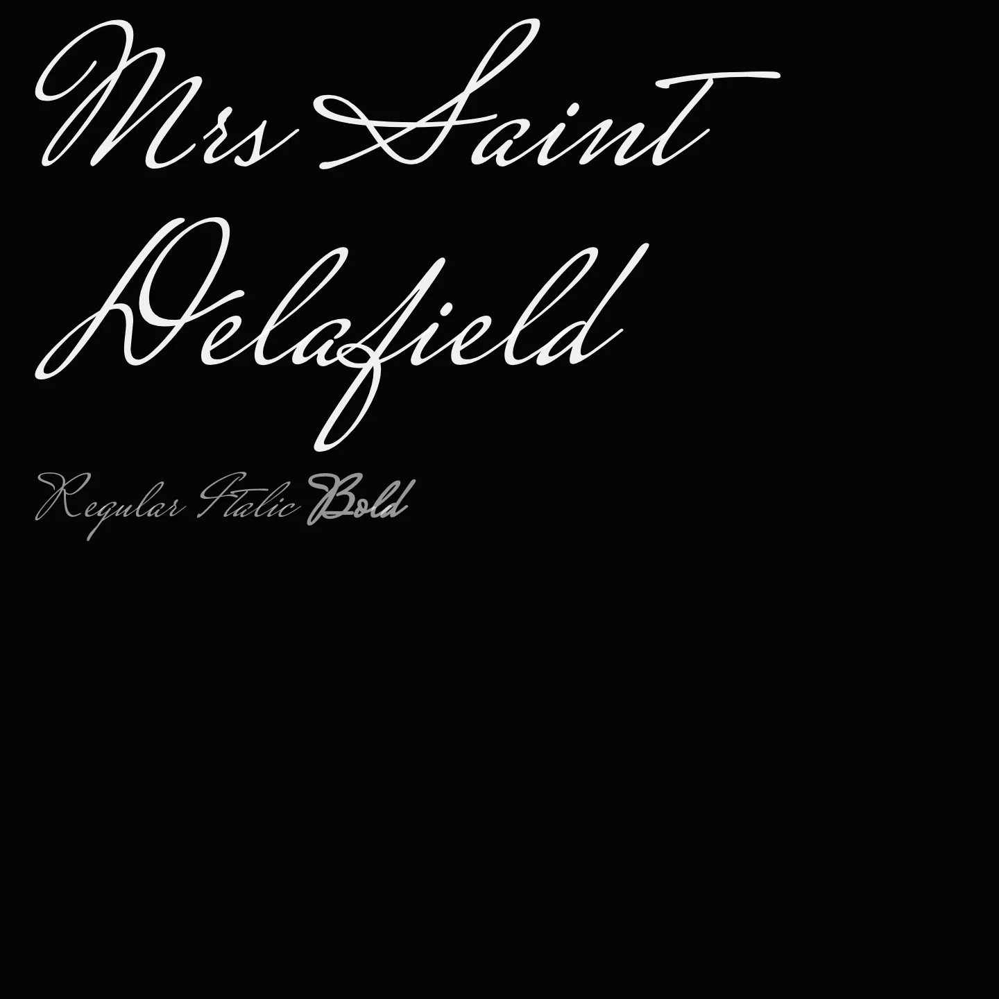 Mrs Saint Delafield