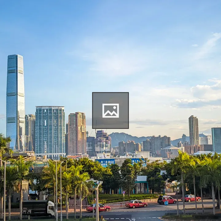 Skyscrapers in Hong Kong skyline