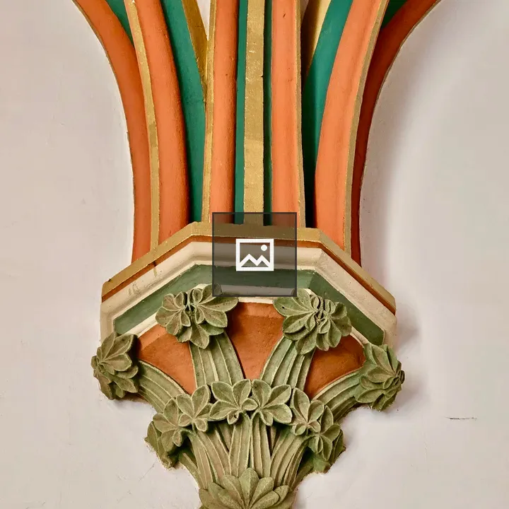 Gothic Pillar Design of Basilica Garden