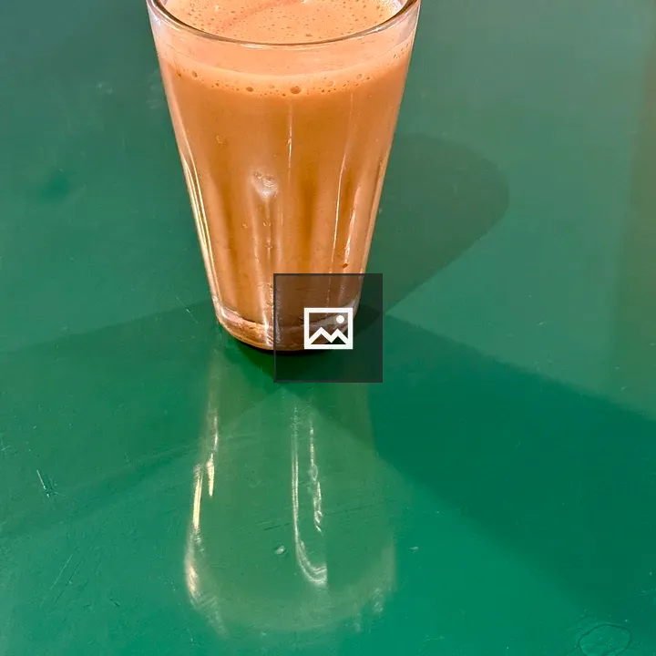 Glass of Indian chai