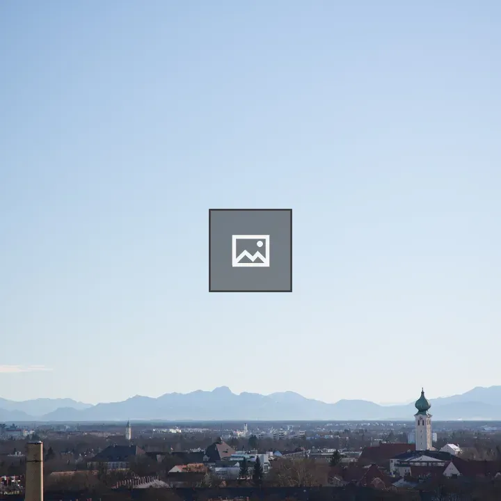 The Alps from Munich East