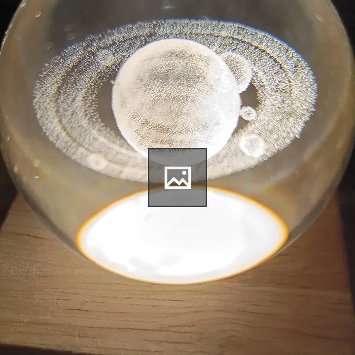 Glass Galaxy Orb