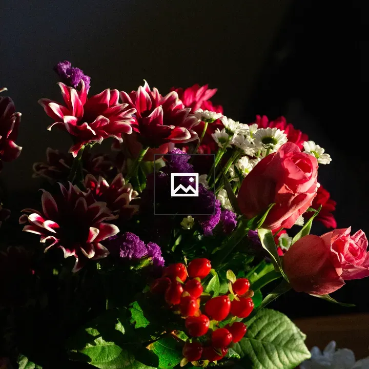Flowers on Bouquet