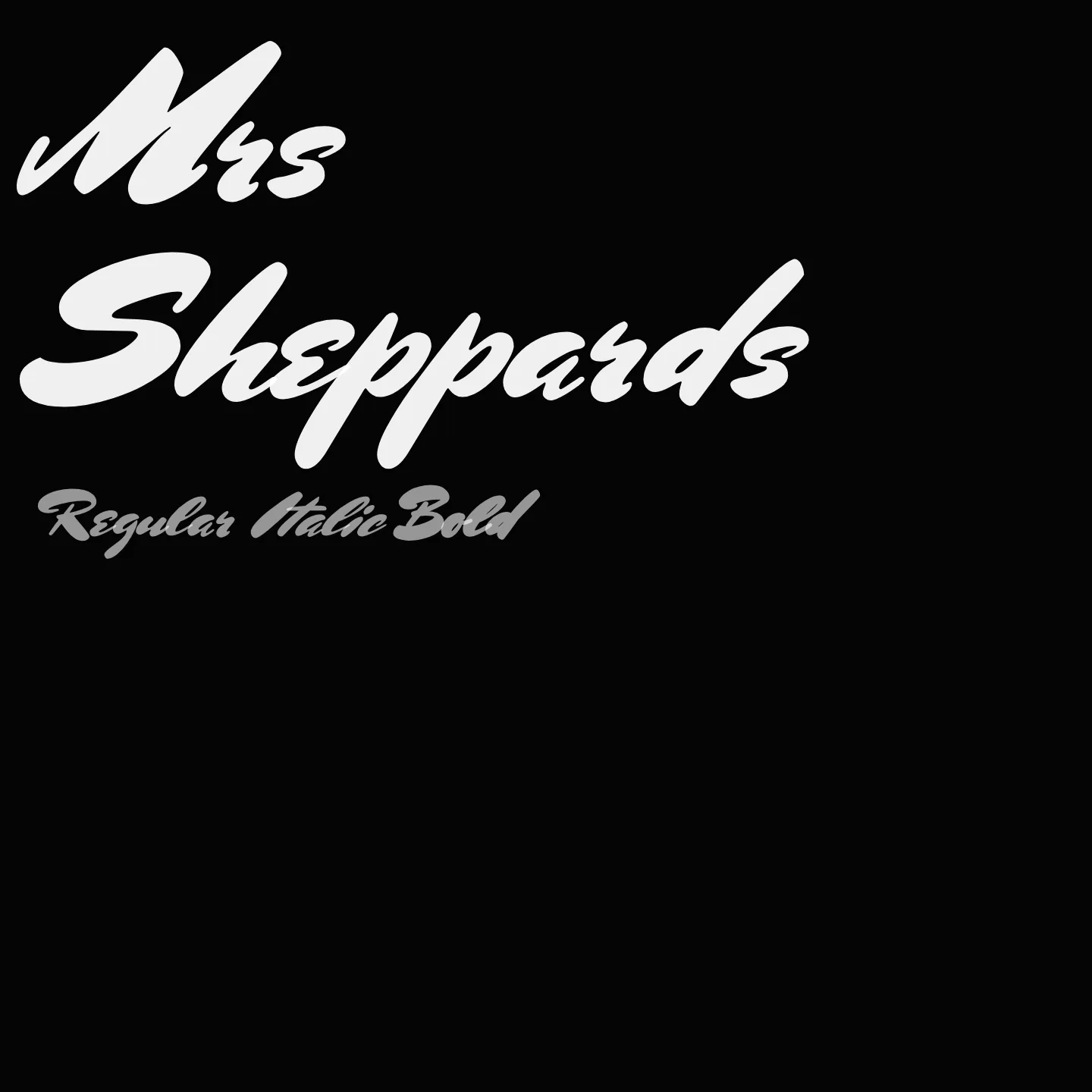 Mrs Sheppards