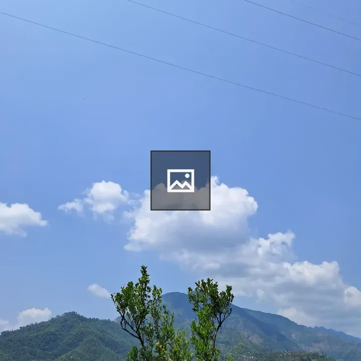 Blue Sky Over Green Hills