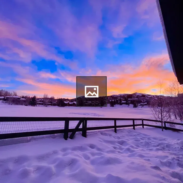Steamboat Sunrise Over Rollingstone Ranch