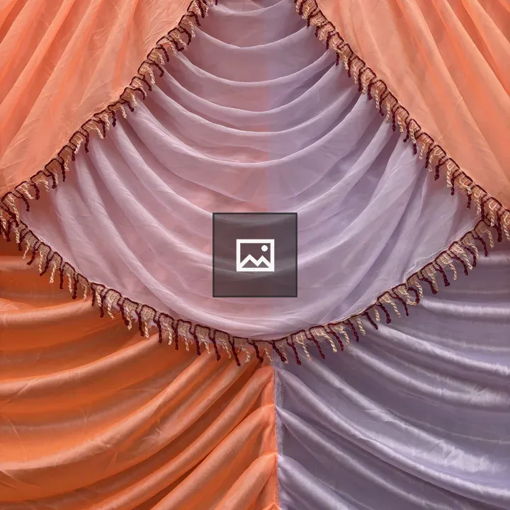Draped Fabric Close-Up