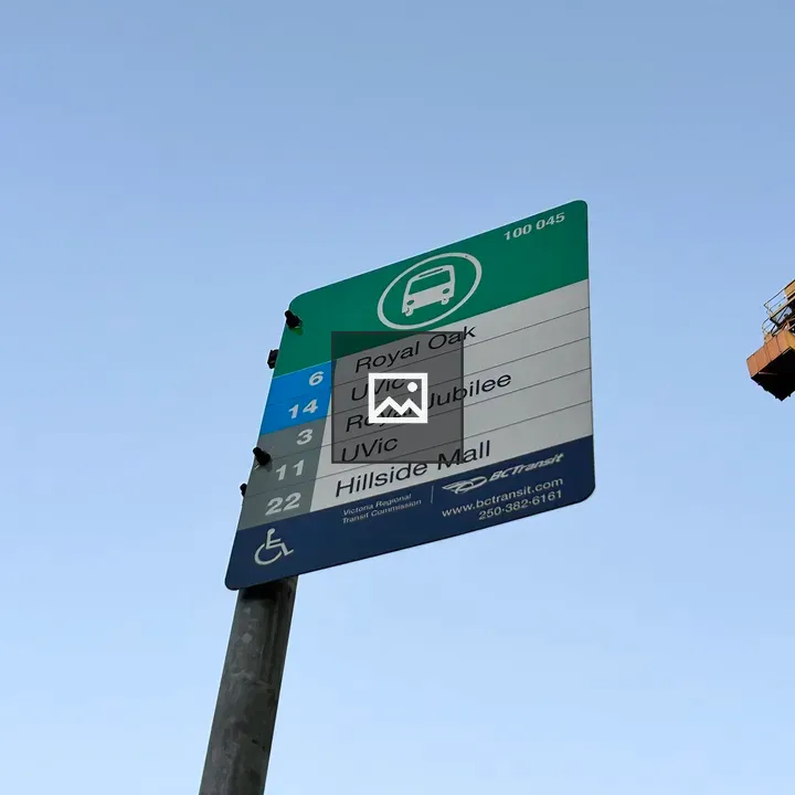 Bus Stand Direction Board