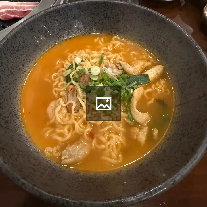 Ramen in Orange Broth