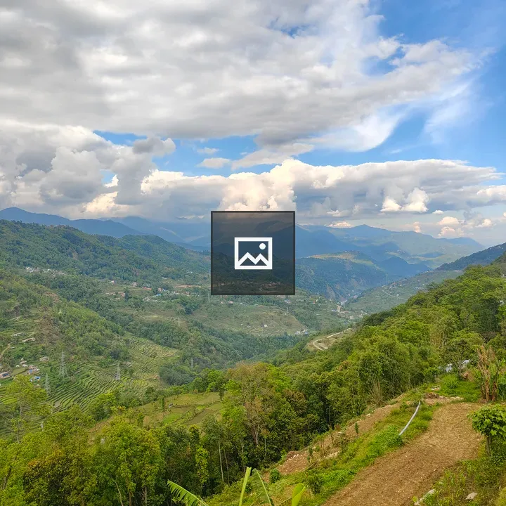 Majestic green mountains