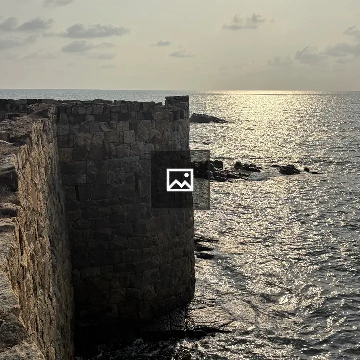 Stone Structure at Sea
