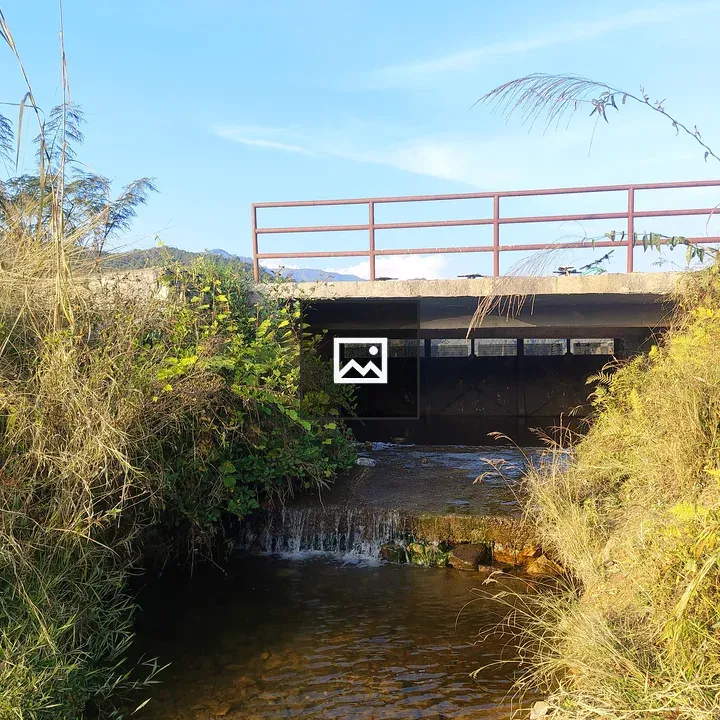 Concrete Bridge Over Stream
