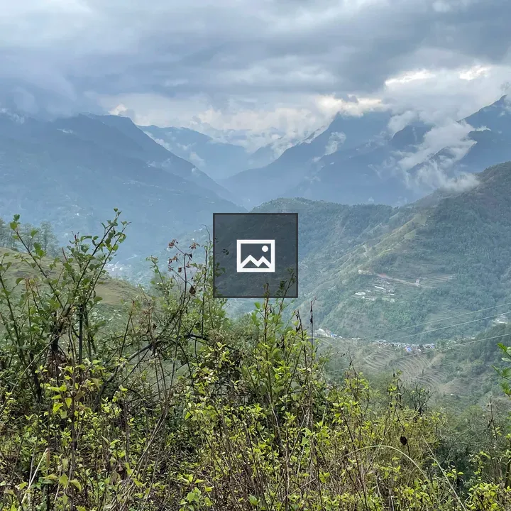 Monsoon Clouds over Mountains