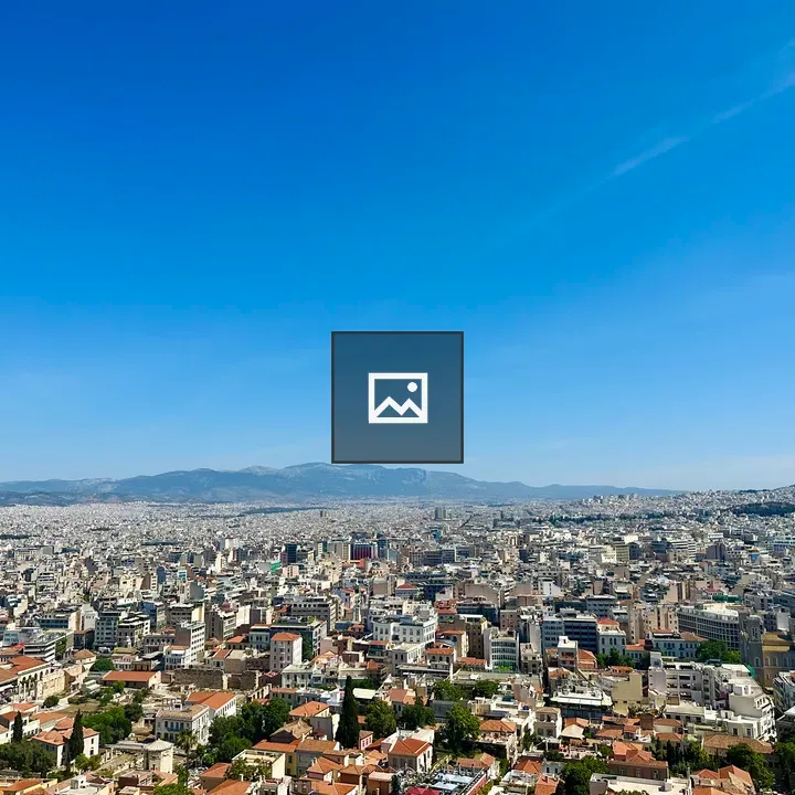 Acropolis overlook in Athens