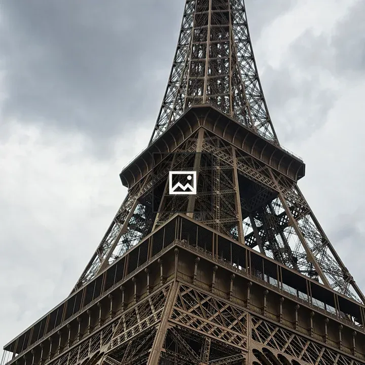 Eiffel Tower Look Up