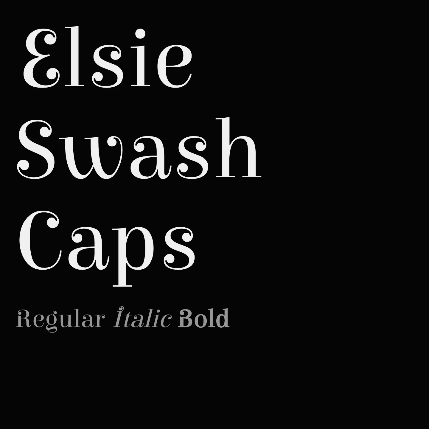 Elsie Swash Caps