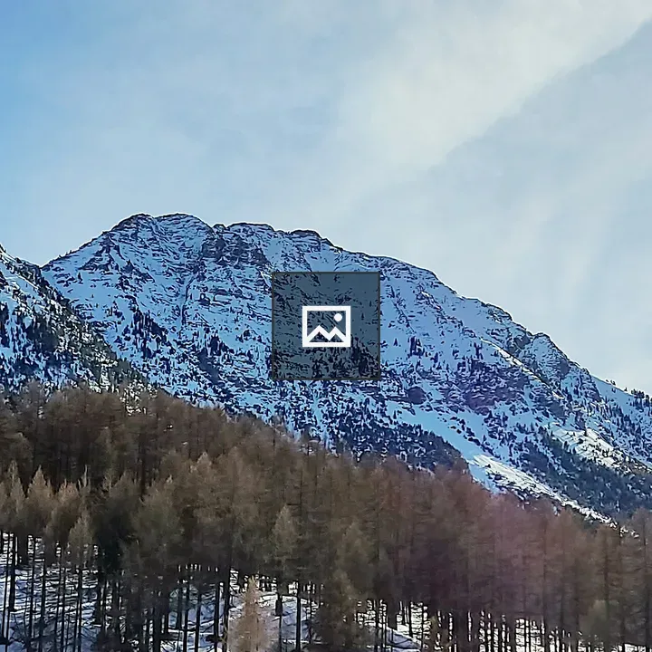 Montain Landscape Branch Sky