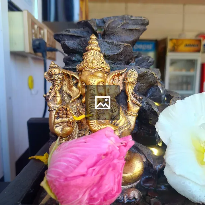 Ganesha Statue among Rocks