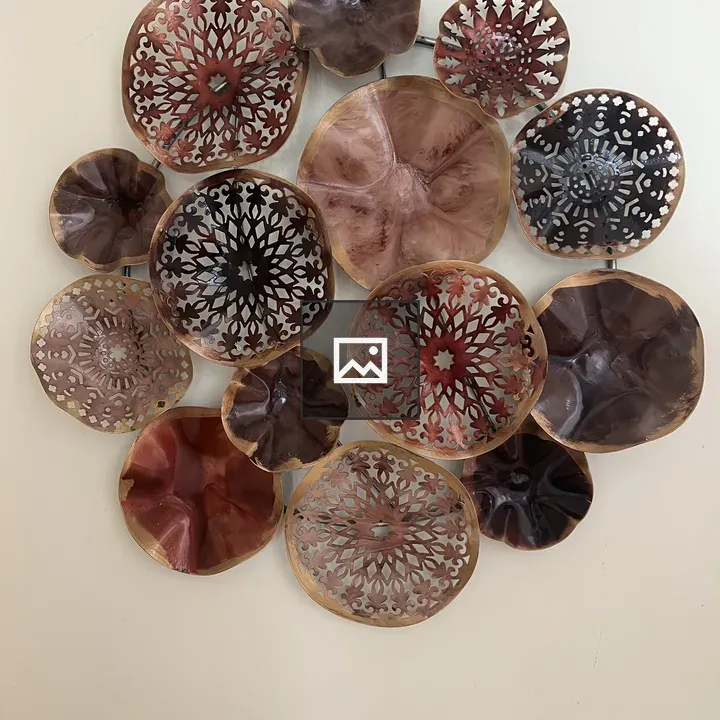 Decorative metal wall art