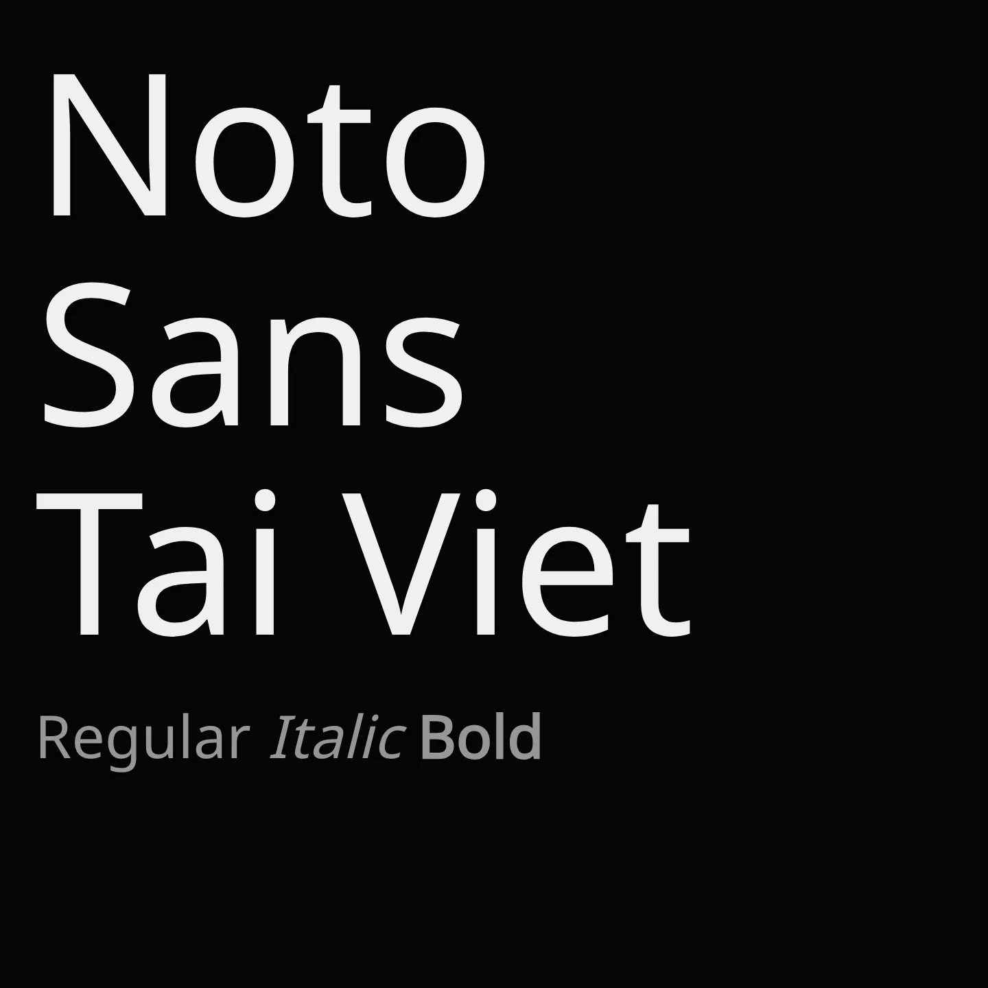 Noto Sans Tai Viet