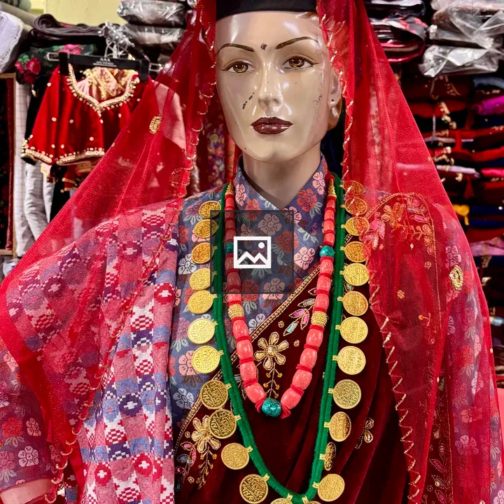 Mannequin in Traditional Attire