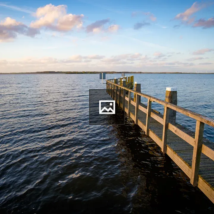 Gooimeer Landscape with Water and Sky