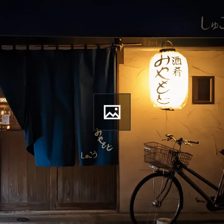 Bicycle outside Tokyo eatery