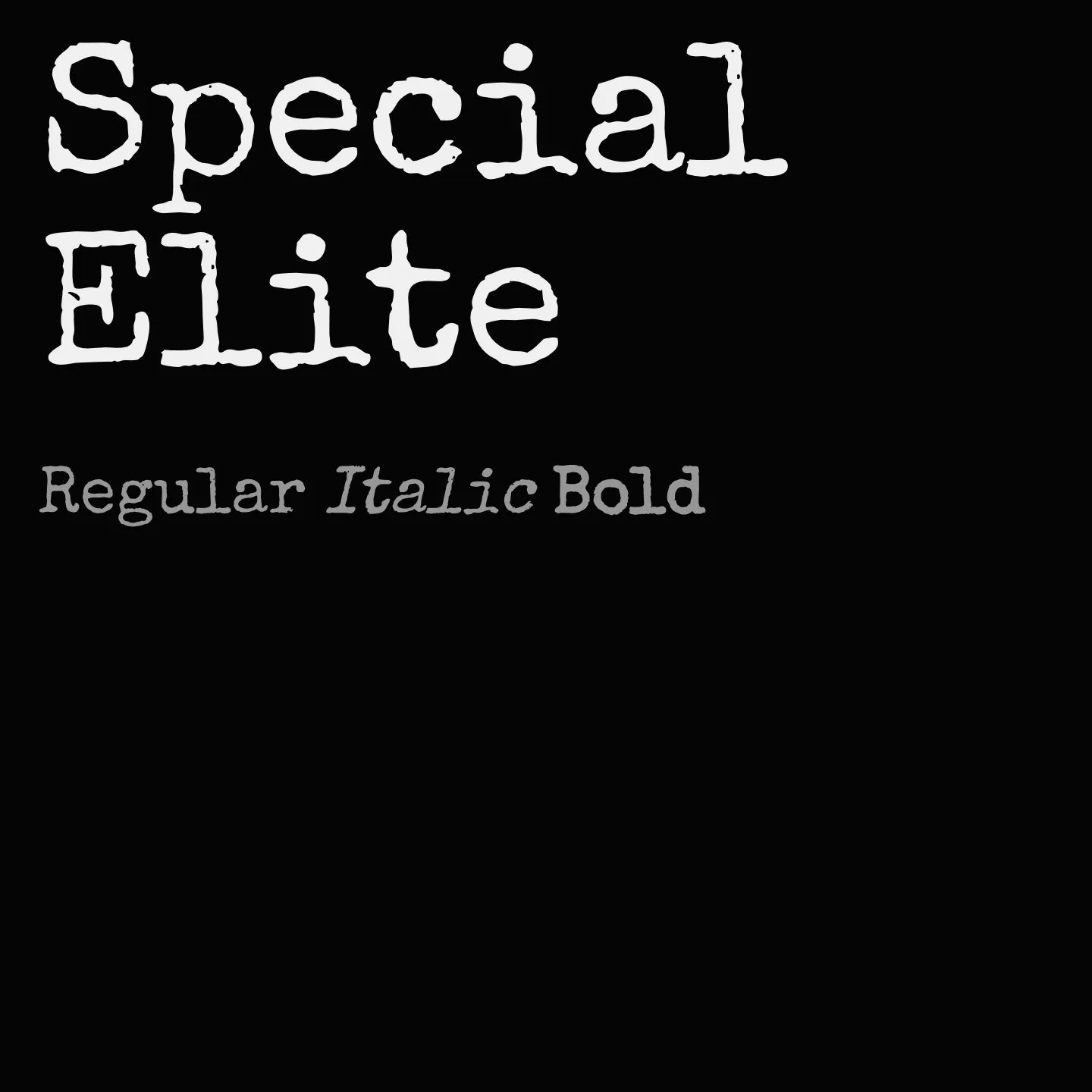 Special Elite