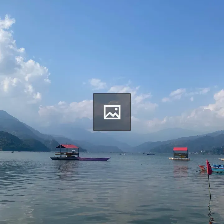 Lake view with calm waters