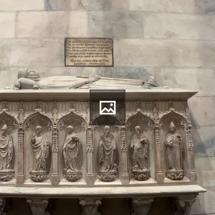 Grave in Milan Cathedral