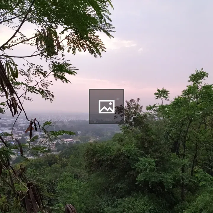 Hilltop View with Village
