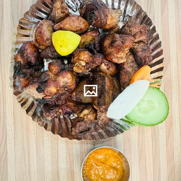 Chicken Sekuwa on Plate