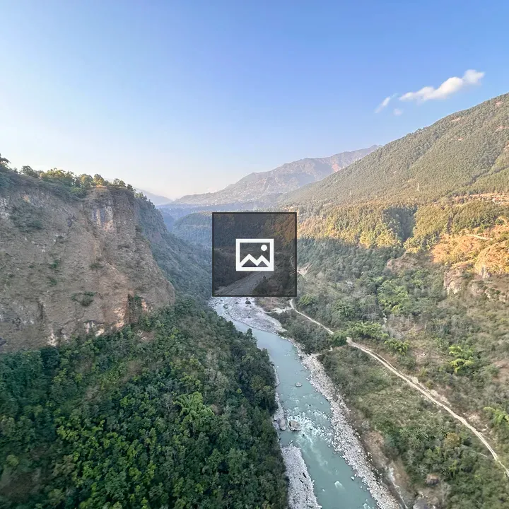 Kaligandaki River from Kusma Bridge