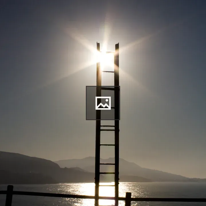 Stair to the sun in Muskiz
