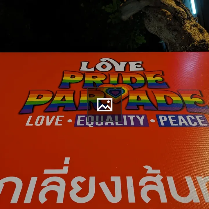 Event banner Love Pride Parade