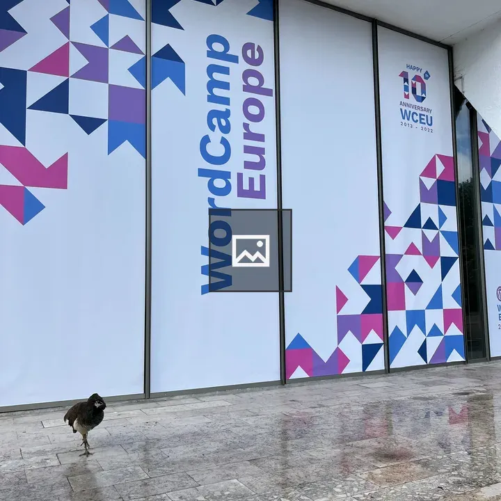 WordCamp Europe Porto 2022 bird