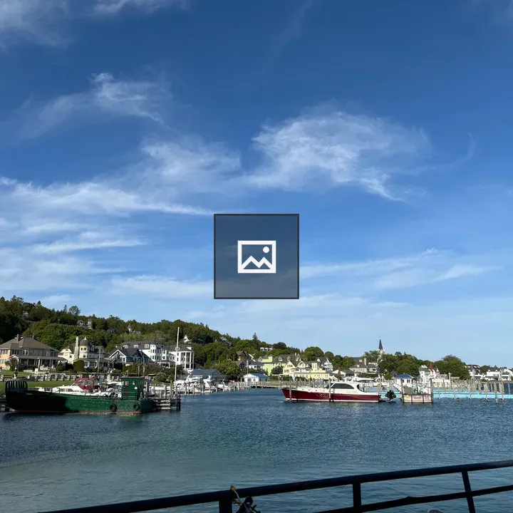 Mackinac Island Harbor Boats