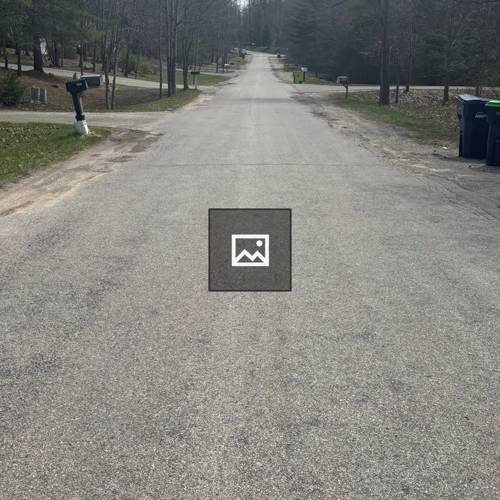 Quiet neighborhood street