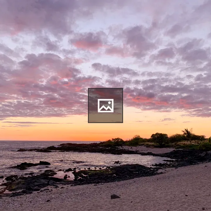 Sunset over Kailua Beach