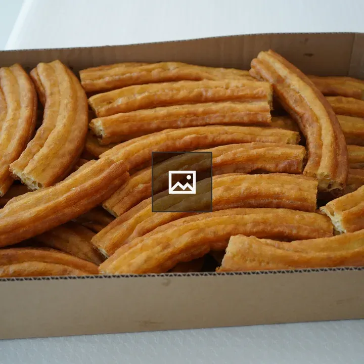 Churros in Cardboard Box