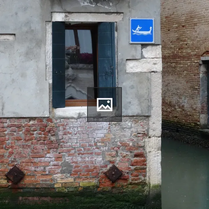 Brick and Stone Wall by Canal