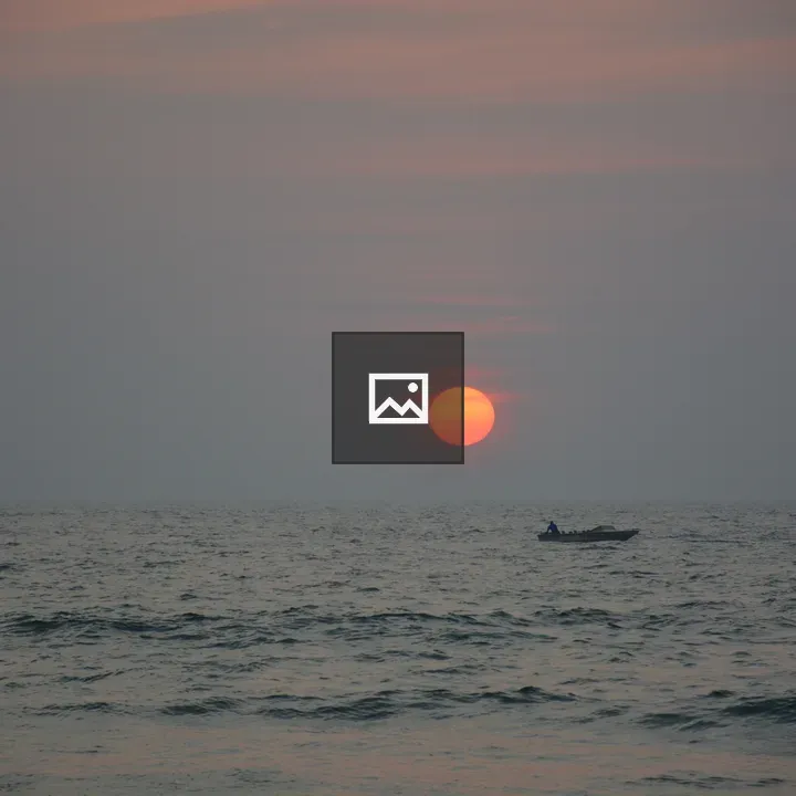 Sunset from Candolim Beach