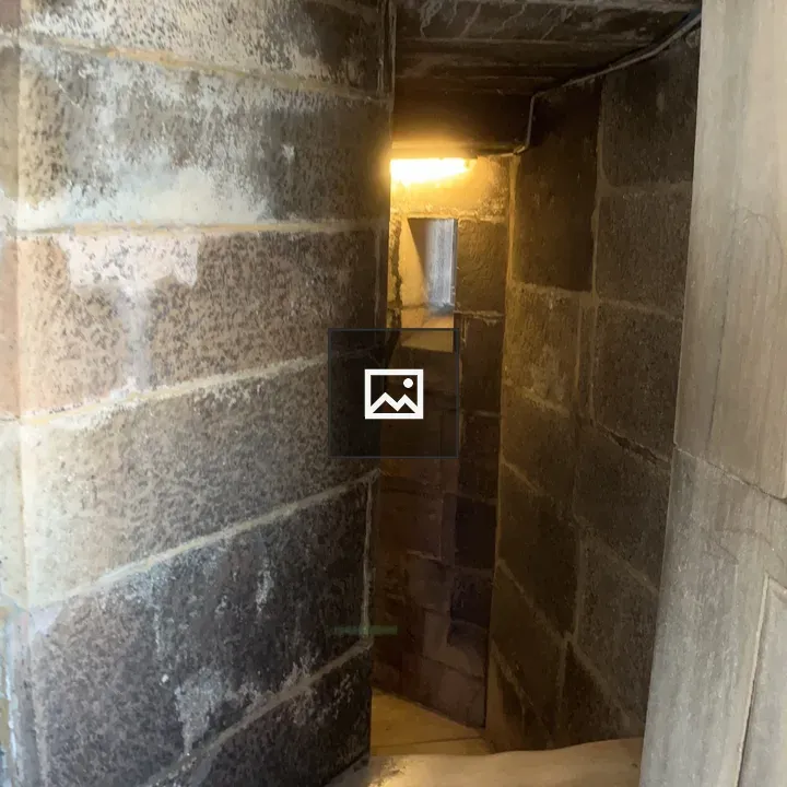Passage to the tower staircase