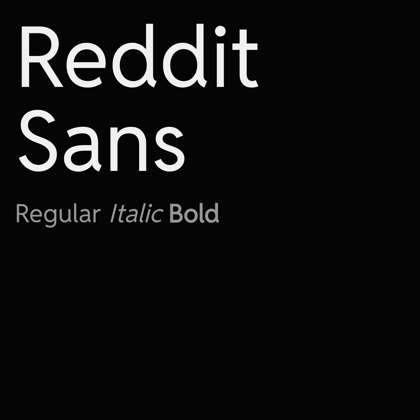 Reddit Sans