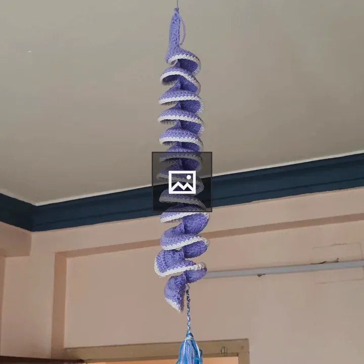 Spiral Crochet Decoration