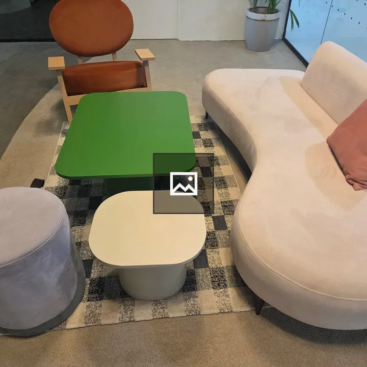 Cozy modern seating area