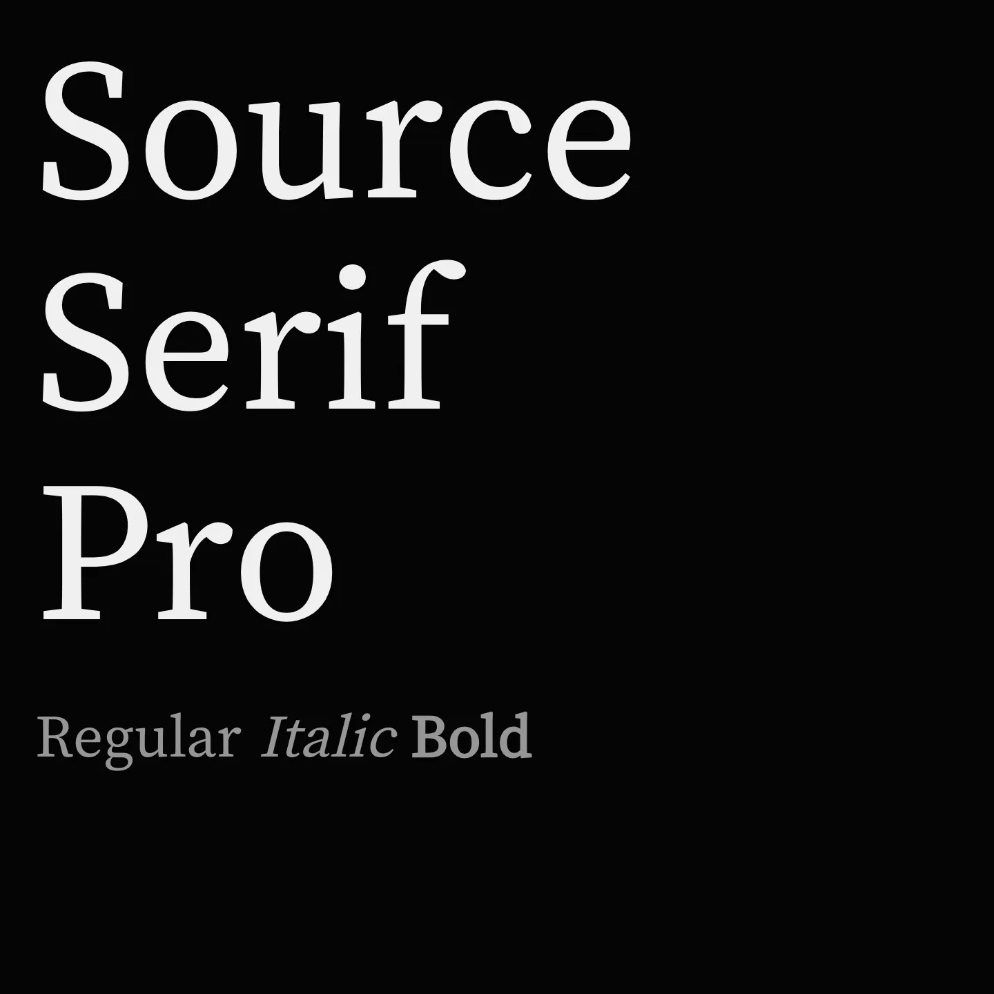 Source Serif Pro
