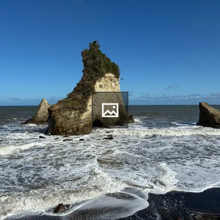Rocky Shoreline in Chiba Prefecture