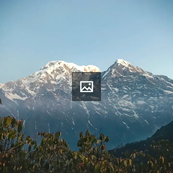 Himalayan Mountain Scene